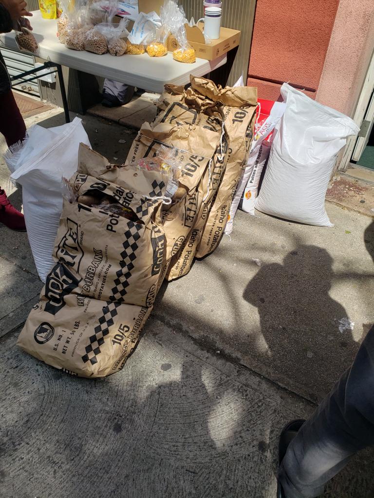 Food Hamper Distribution During the Flood