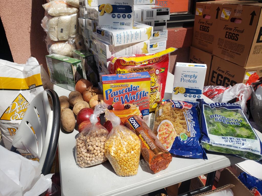 Food Hamper Distribution During the Flood